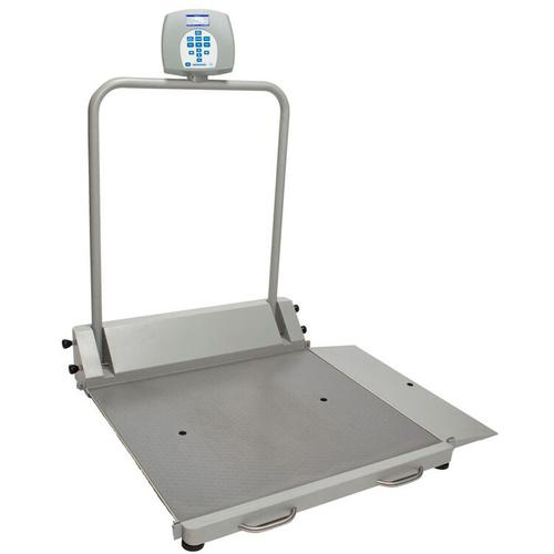 Health o Meter 2600KL Digital Wheelchair Scale with Single Ramp